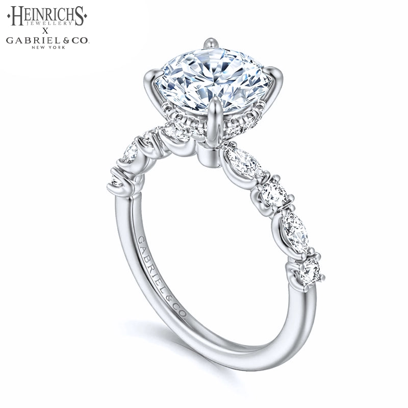 2.54ctw Round Cut Lab Grown Diamond Ring