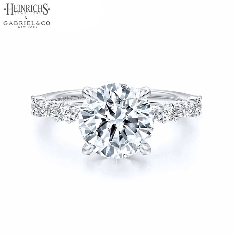 2.54ctw Round Cut Lab Grown Diamond Ring