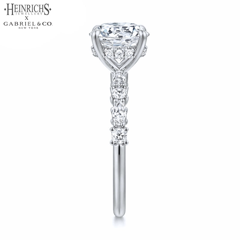 2.54ctw Round Cut Lab Grown Diamond Ring