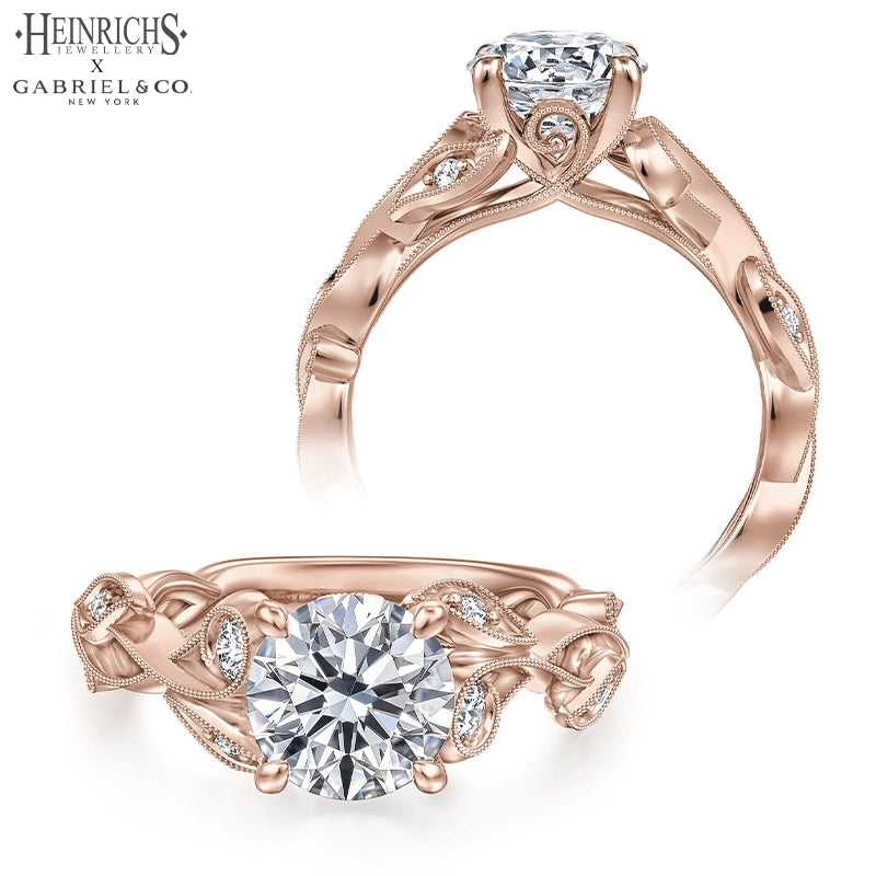 1.25ctr-2.50ctr Round Cut Lab Grown Diamond Ring