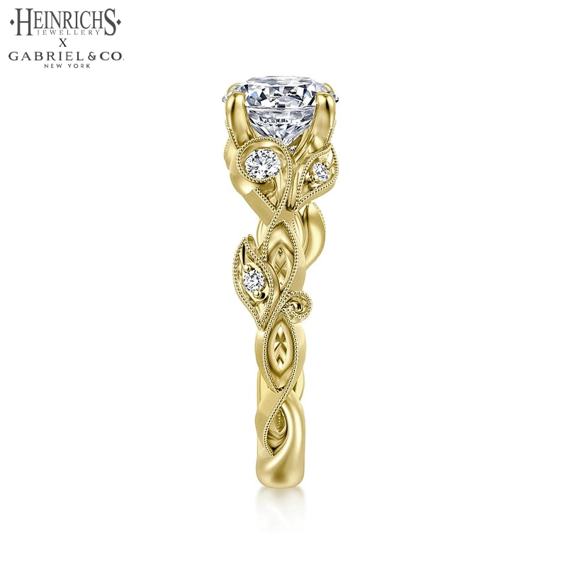 1.25ctr-2.50ctr Round Cut Lab Grown Diamond Ring
