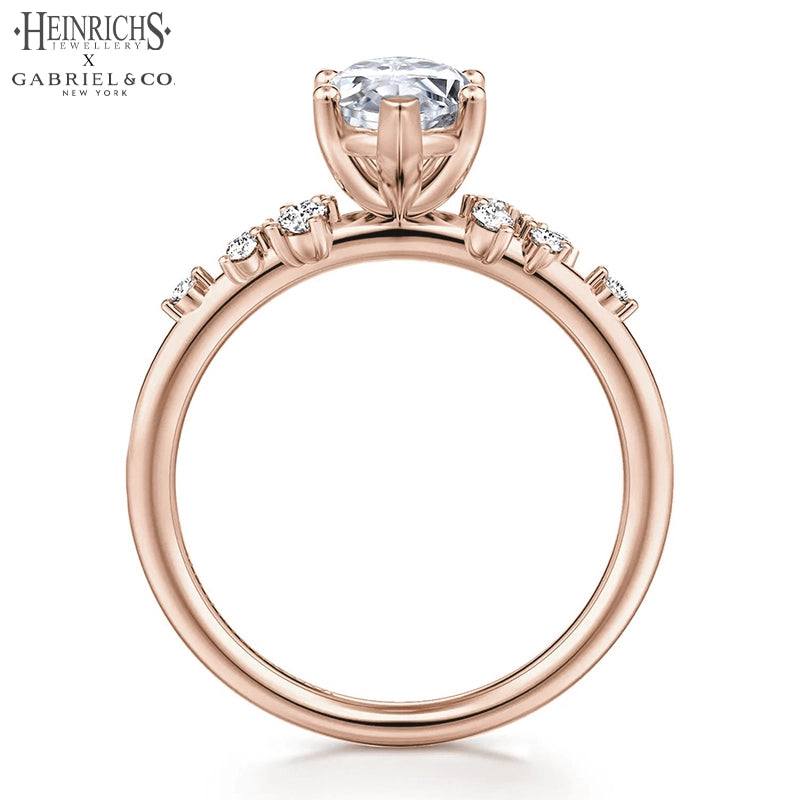 1.25ctr-2.50ctr Marquise Cut Lab Grown Diamond Ring