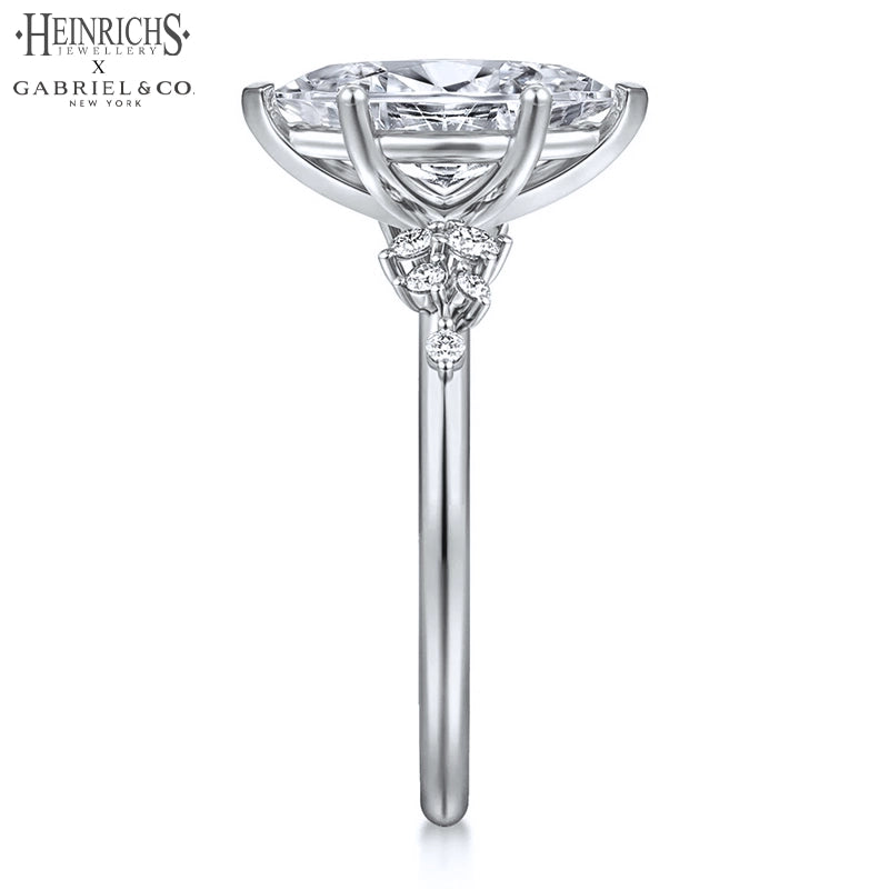 1.25ctr-2.50ctr Marquise Cut Lab Grown Diamond Ring