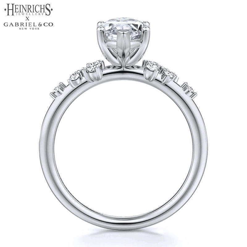 1.25ctr-2.50ctr Marquise Cut Lab Grown Diamond Ring