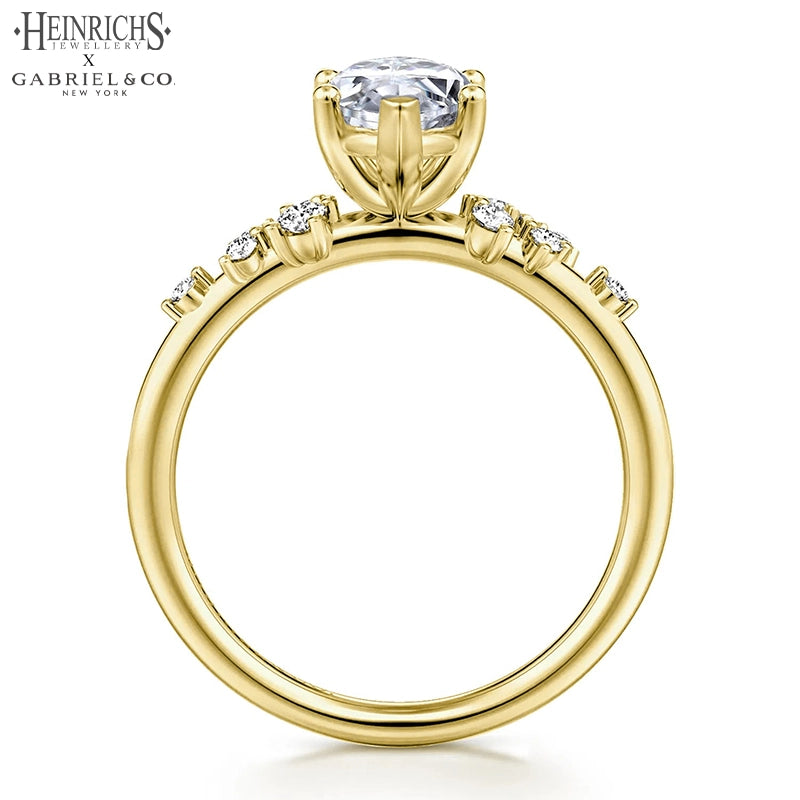 1.25ctr-2.50ctr Marquise Cut Lab Grown Diamond Ring
