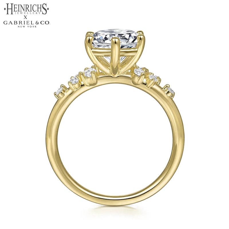 1.25ctr-2.50ctr Round Cut Lab Grown Diamond Ring Tailor Made