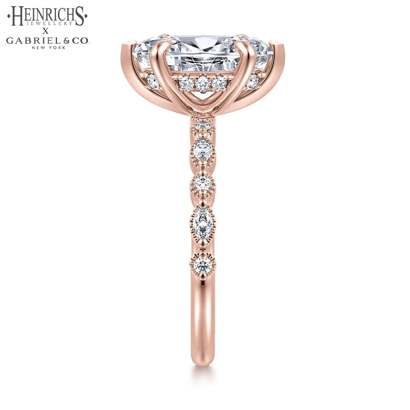 1.25ctr-2.50ctr Marquise Cut Lab Grown Diamond Ring
