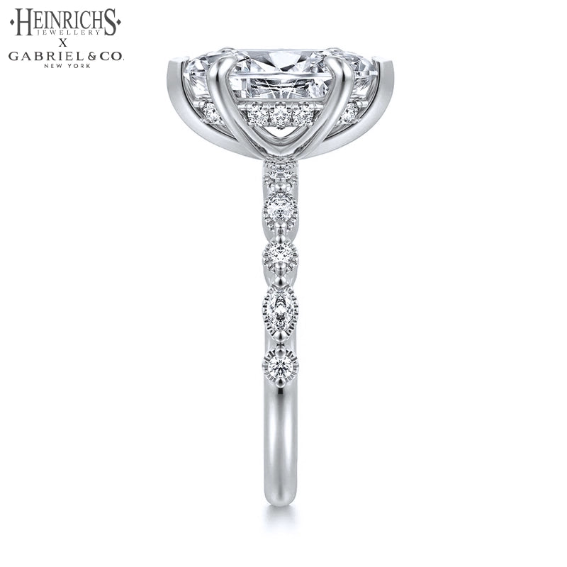 1.25ctr-2.50ctr Marquise Cut Lab Grown Diamond Ring