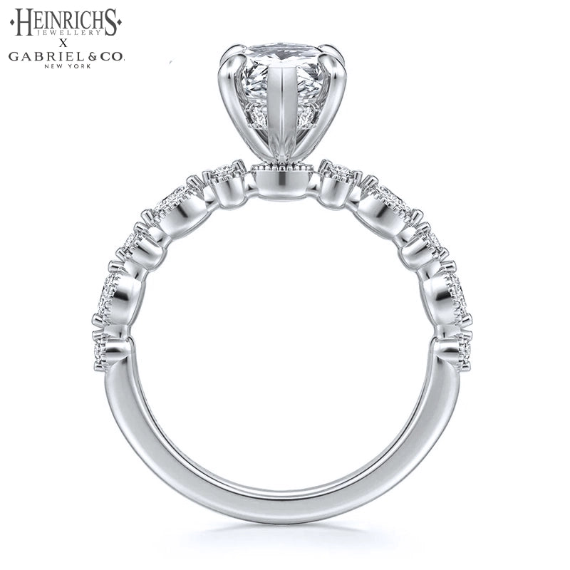 1.25ctr-2.50ctr Marquise Cut Lab Grown Diamond Ring