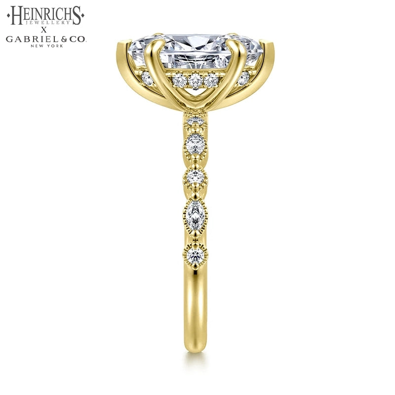 1.25ctr-2.50ctr Marquise Cut Lab Grown Diamond Ring