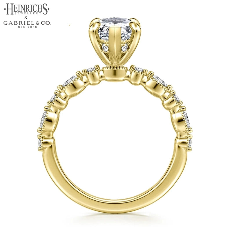 1.25ctr-2.50ctr Marquise Cut Lab Grown Diamond Ring