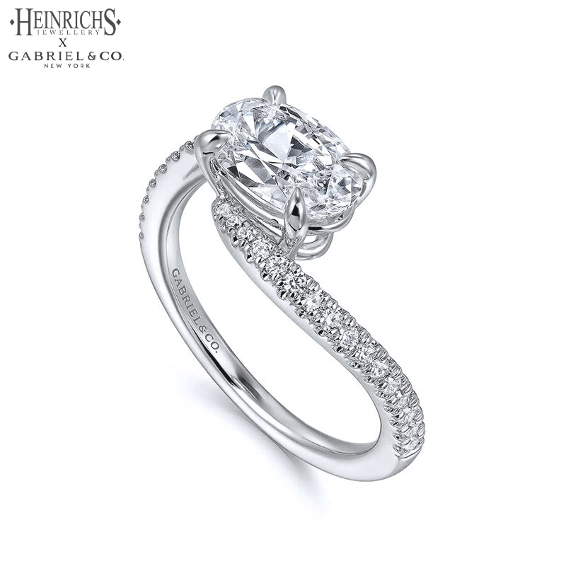1.25ctr-2.50ctr Oval Cut Lab Grown Diamond Ring Tailor Made