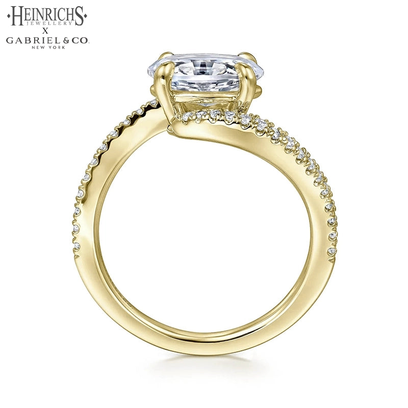 1.25ctr-2.50ctr Oval Cut Lab Grown Diamond Ring