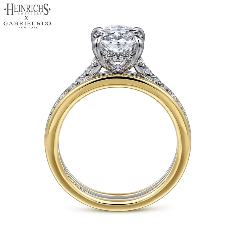 1.50ctr-3.00ctr Oval Cut Lab Grown Diamond Ring Tailor Made