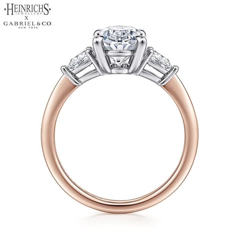 1.50ctr-3.00ctr Oval Cut Lab Grown Diamond Ring