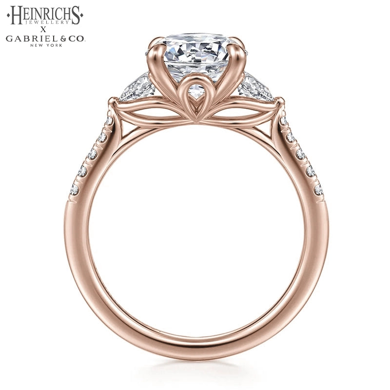 1.50ctr-3.00ctr Round Cut Lab Grown Diamond Ring