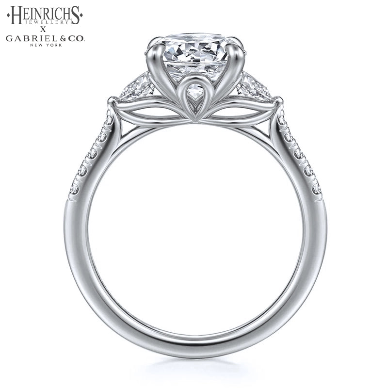 1.50ctr-3.00ctr Round Cut Lab Grown Diamond Ring