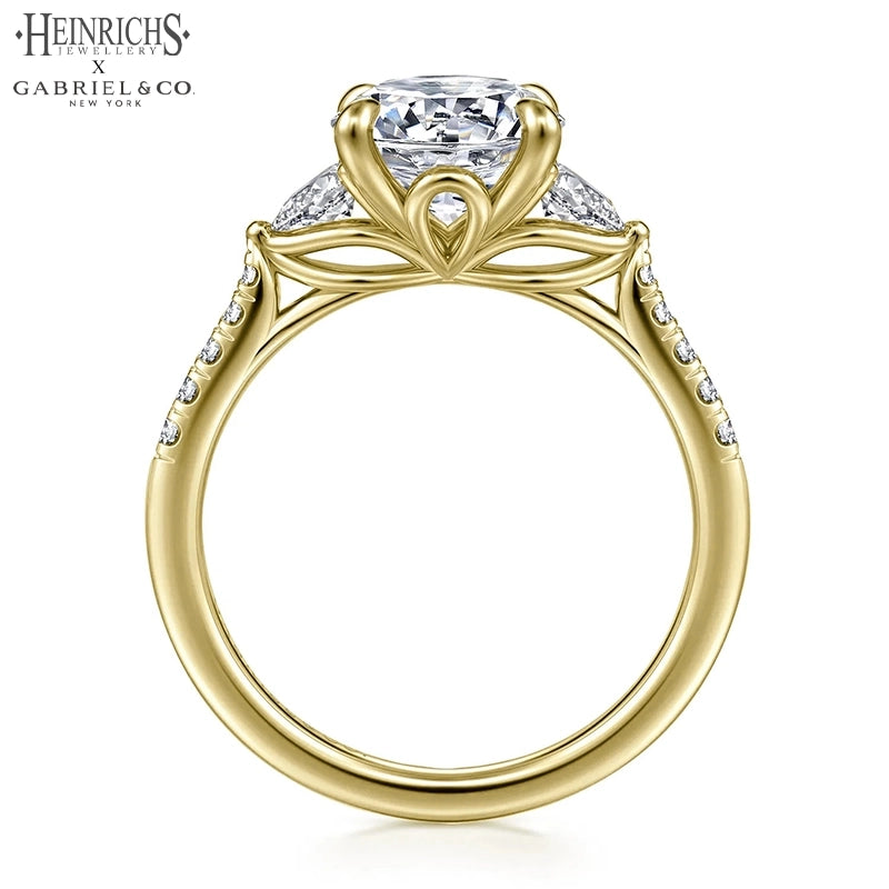 1.50ctr-3.00ctr Round Cut Lab Grown Diamond Ring
