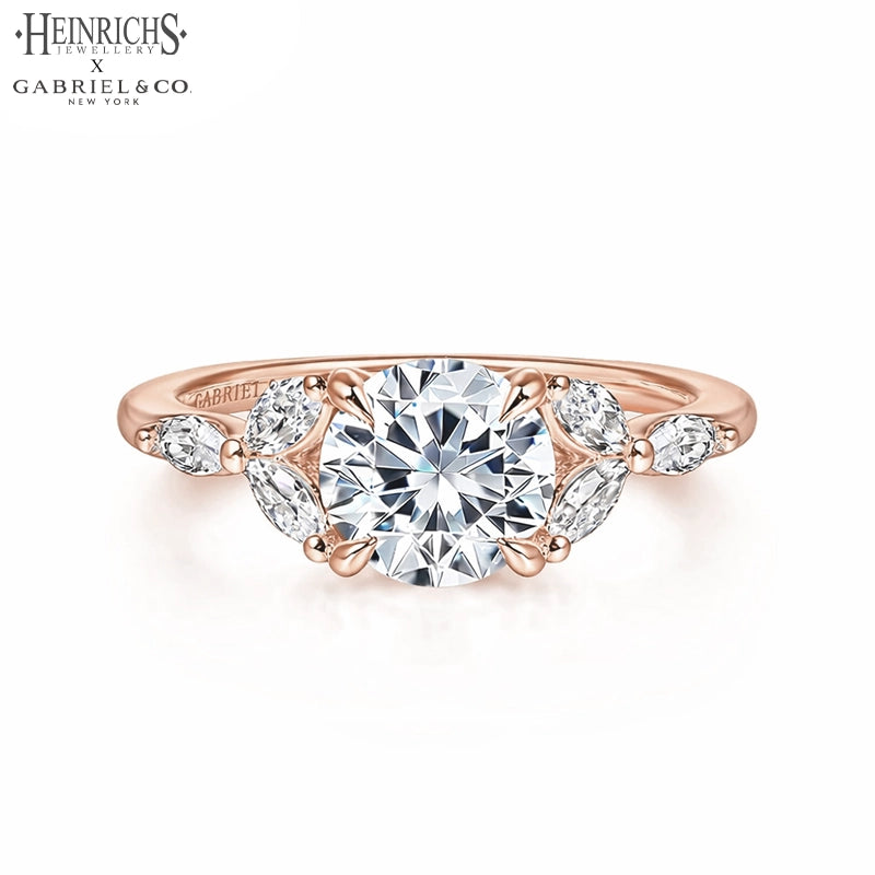 1.50ctr-3.00ctr Round Cut Lab Grown Diamond Ring