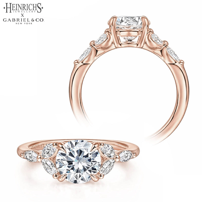 1.50ctr-3.00ctr Round Cut Lab Grown Diamond Ring