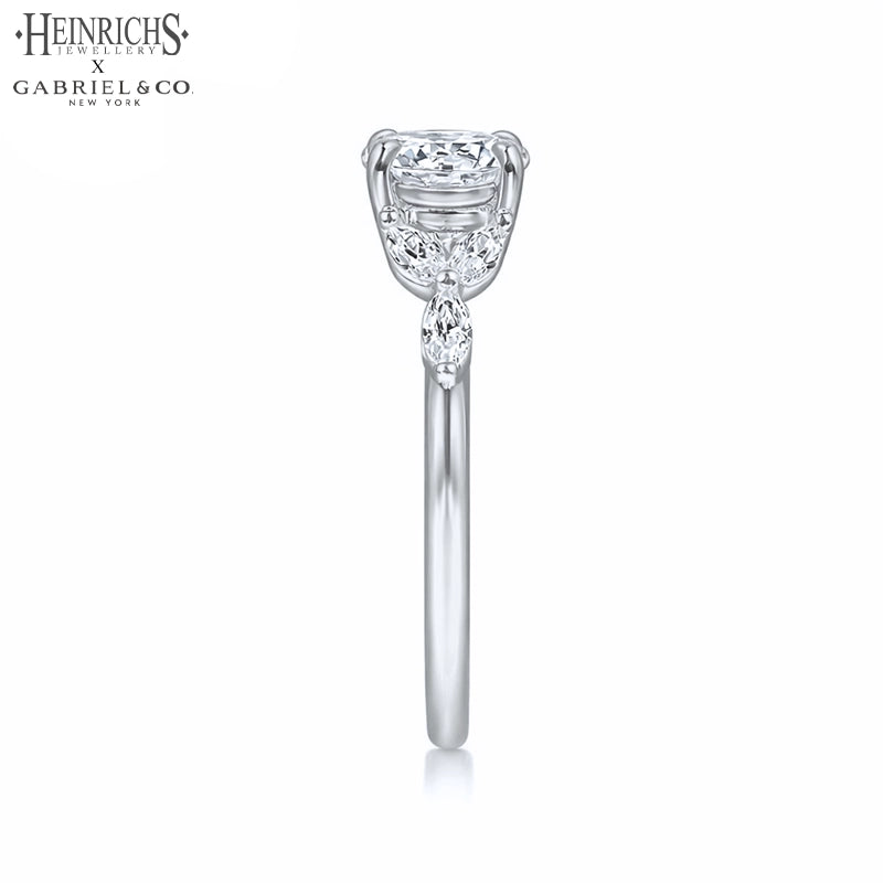 1.50ctr-3.00ctr Round Cut Lab Grown Diamond Ring