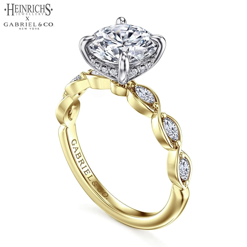 1.25ctr-2.50ctr Round Cut Lab Grown Diamond Ring Tailor Made