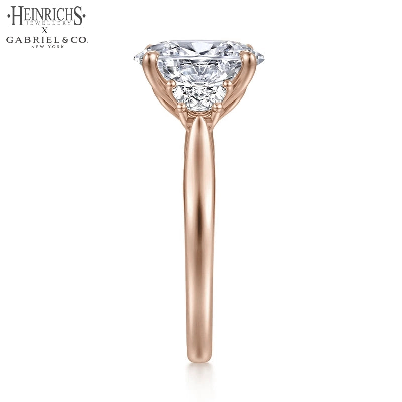 1.50ctr-3.00ctr Oval Cut Lab Grown Diamond Ring Tailor Made