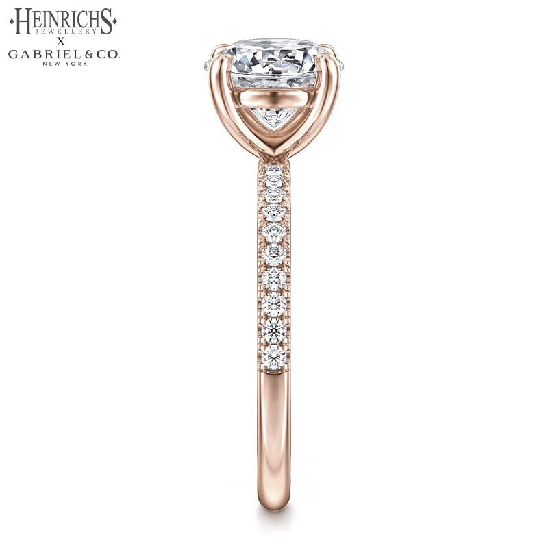 1.25ctr-2.50ctr Round Cut Lab Grown Diamond Ring Tailor Made