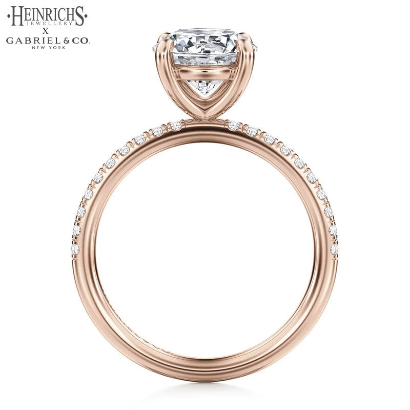 1.25ctr-2.50ctr Round Cut Lab Grown Diamond Ring Tailor Made