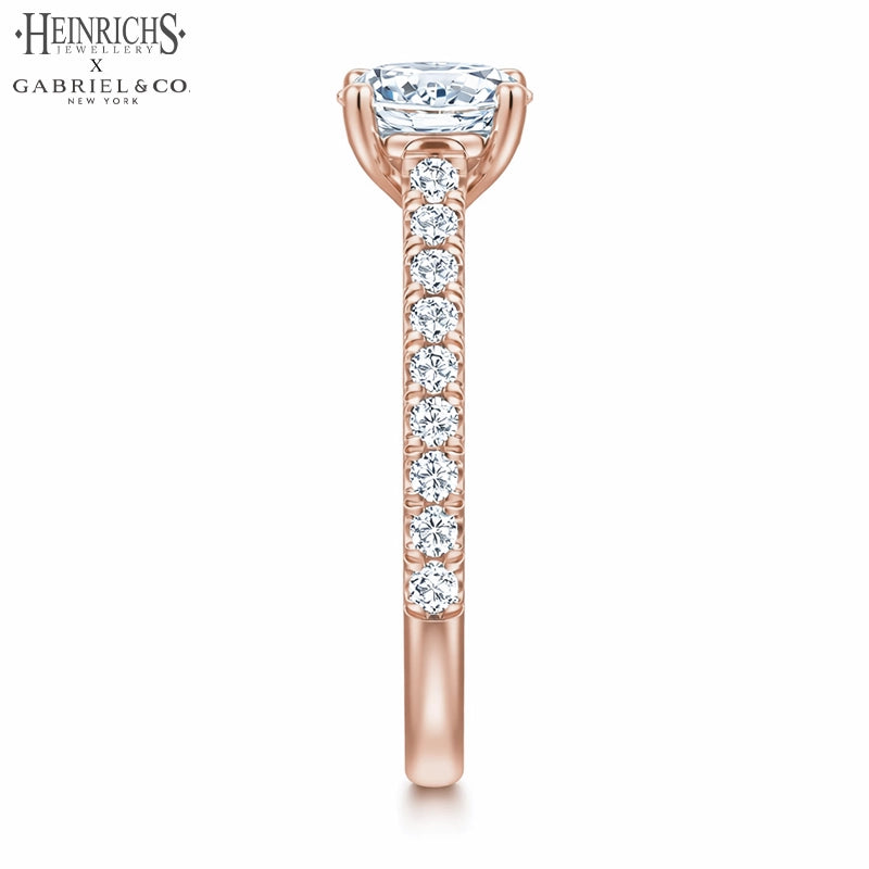 1.50ctr-3.00ctr Round Cut Lab Grown Diamond Ring