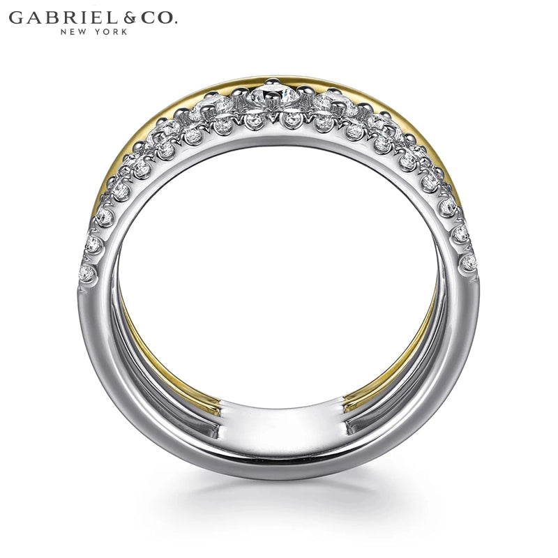 14kt 0.75cts Natural Diamond Stackable Ring