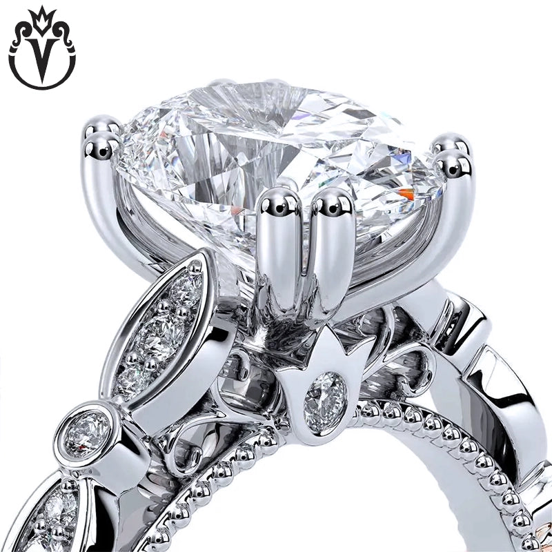 2.22ctw Oval Cut Lab Grown Diamond Ring