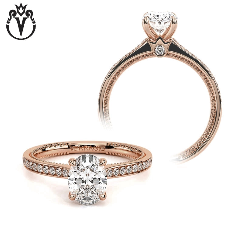 1.00ctr-3.00ctr Oval Cut Lab Grown Diamond Ring