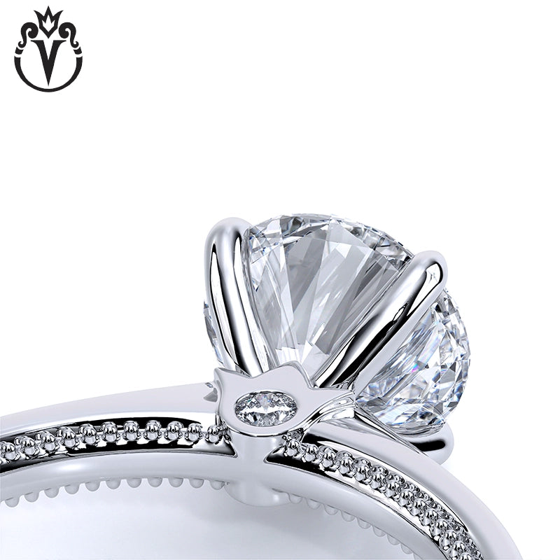 3.29ctw Round Cut Lab Grown Diamond Ring