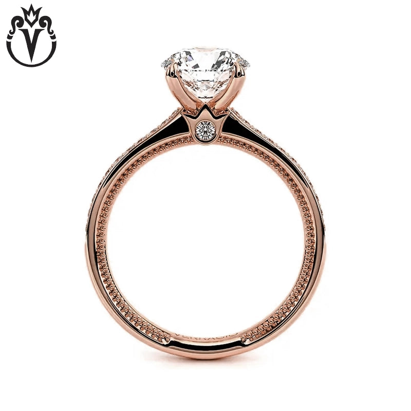 1.00ctr-3.00ctr Round Cut Lab Grown Diamond Ring