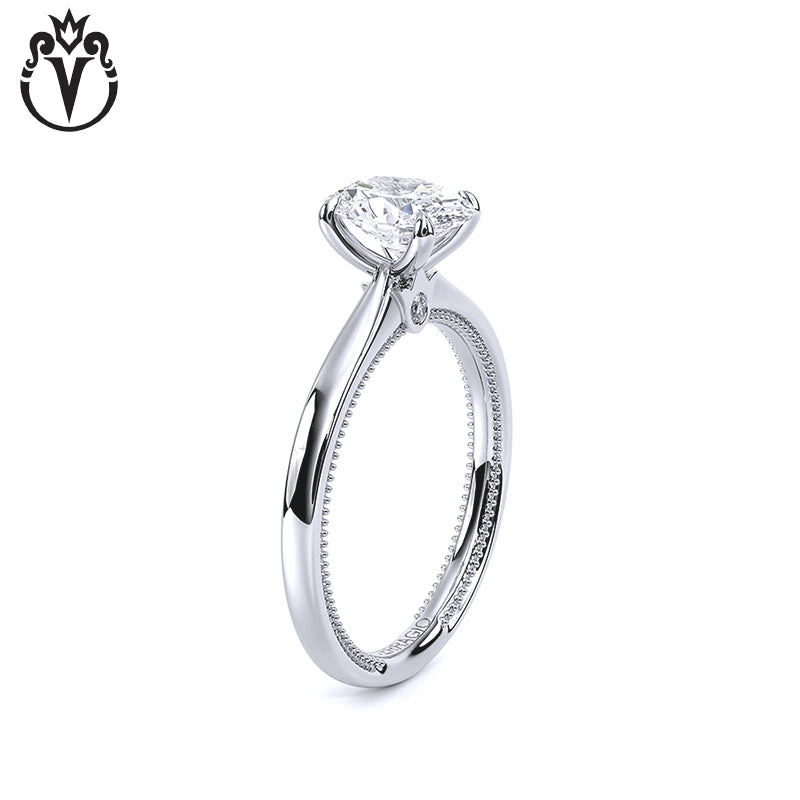 1.00ctr-3.00ctr Oval Cut Lab Grown Diamond Ring