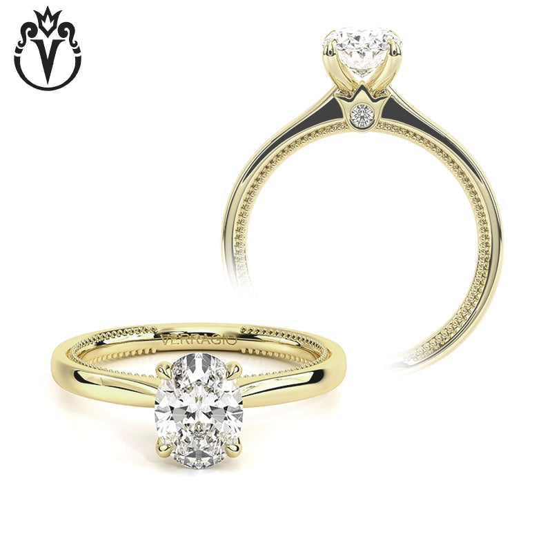 1.00ctr-3.00ctr Oval Cut Lab Grown Diamond Ring Tailor Made