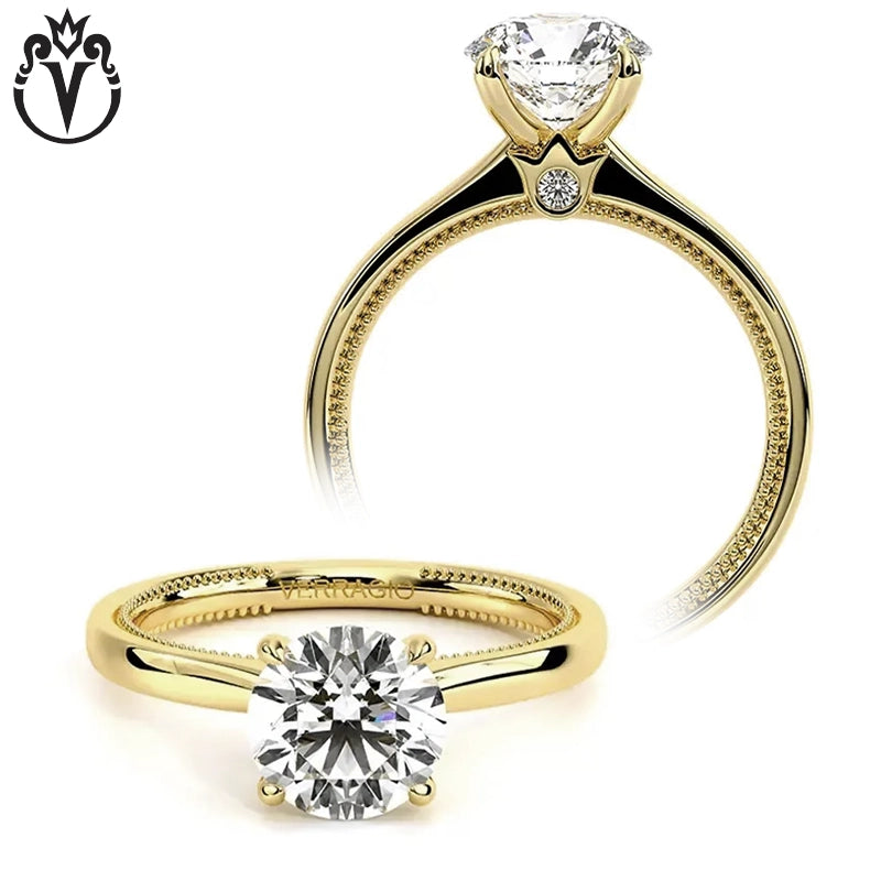1.53ctw Round Cut Lab Grown Diamond Ring