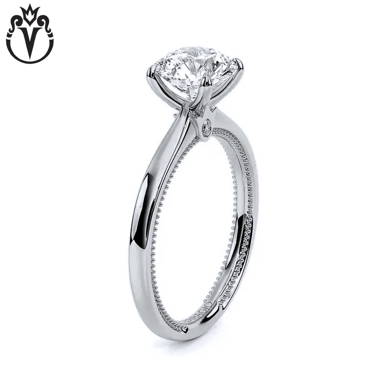 1.54ctw Round Cut Lab Grown Diamond Ring
