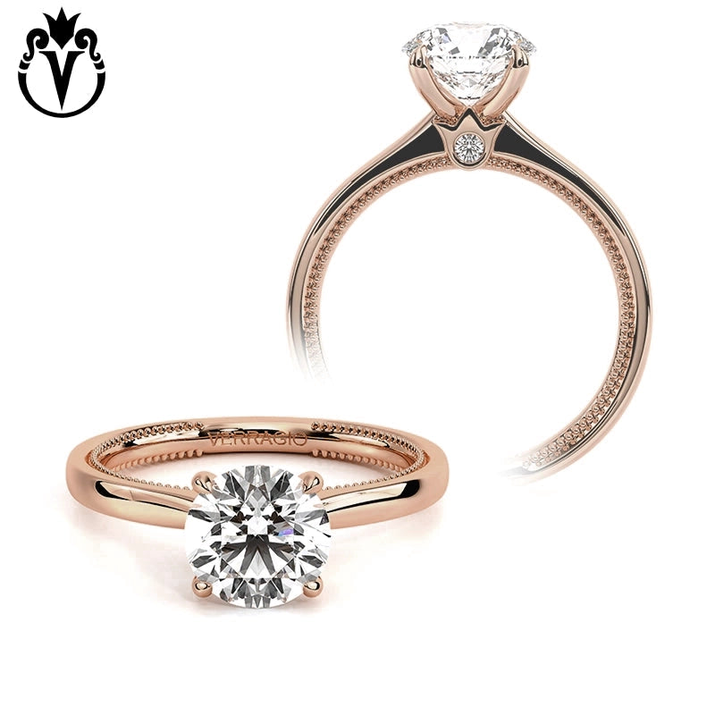 1.00ctr-3.00ctr Round Cut Lab Grown Diamond Ring