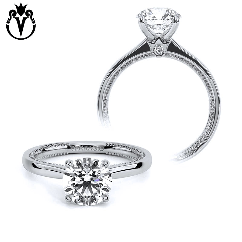 1.00ctr-3.00ctr Round Cut Lab Grown Diamond Ring