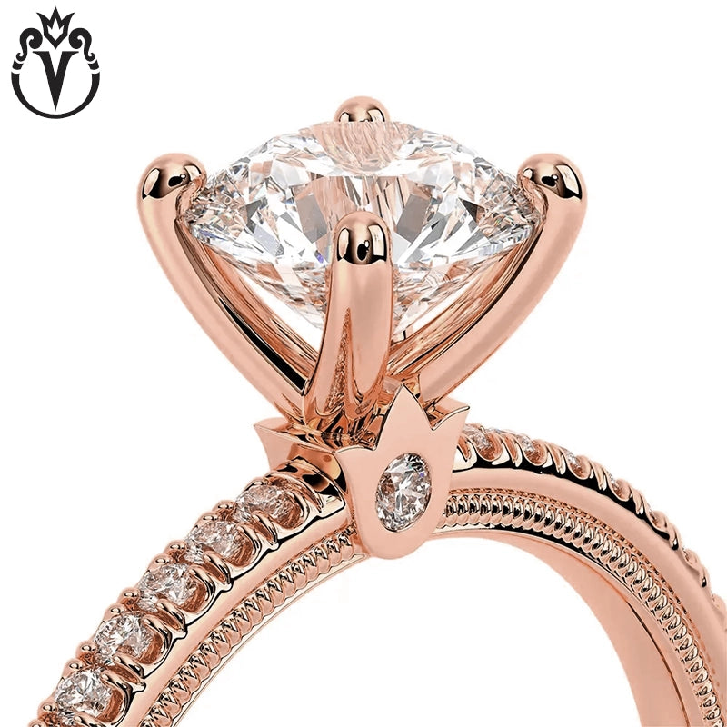 1.00ctr-3.00ctr Round Cut Lab Grown Diamond Ring