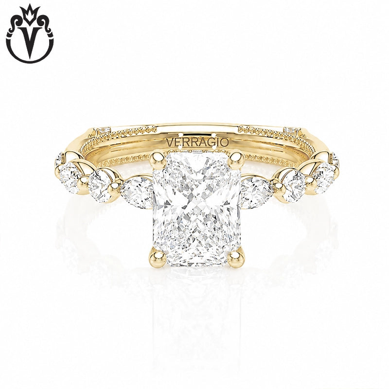 1.50ctr-3.00ctr Radiant Cut Lab Grown Diamond Ring Tailor Made