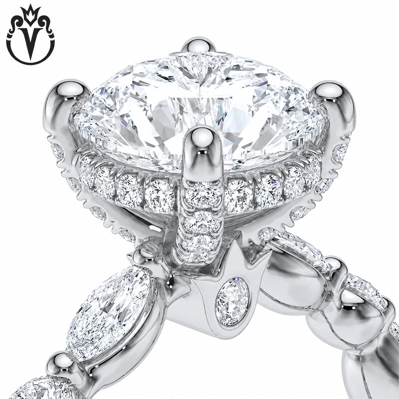 1.00ctr-2.00ctr Round Cut Natural Diamond Ring Tailor Made