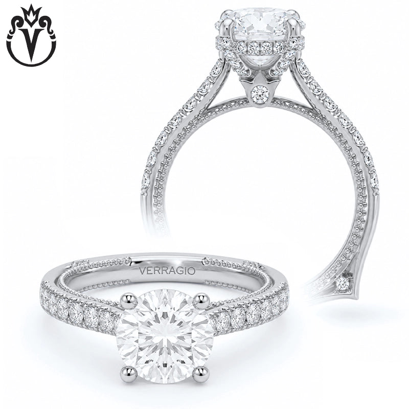 1.50ctr-3.00ctr Round Cut Lab Grown Diamond Ring Tailor Made