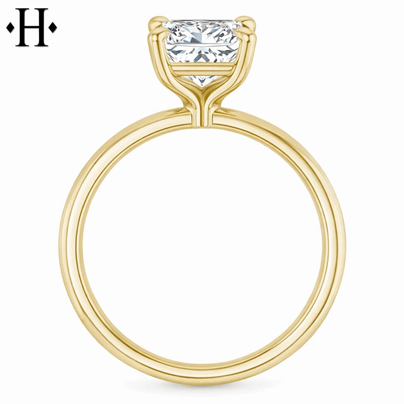 1.56ctw Princess Cut Lab Grown Diamond Ring