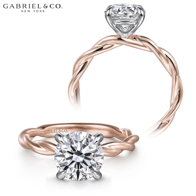 1.00ctr-2.50ctr Round Cut Lab Grown Diamond Ring Tailor Made
