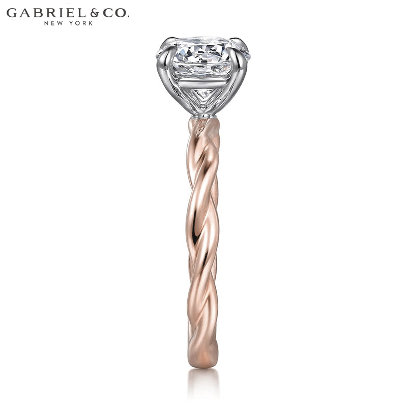 1.00ctr-2.50ctr Round Cut Lab Grown Diamond Ring Tailor Made