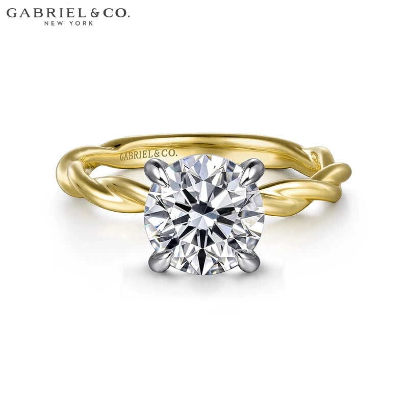 1.00ctr-2.50ctr Round Cut Lab Grown Diamond Ring Tailor Made