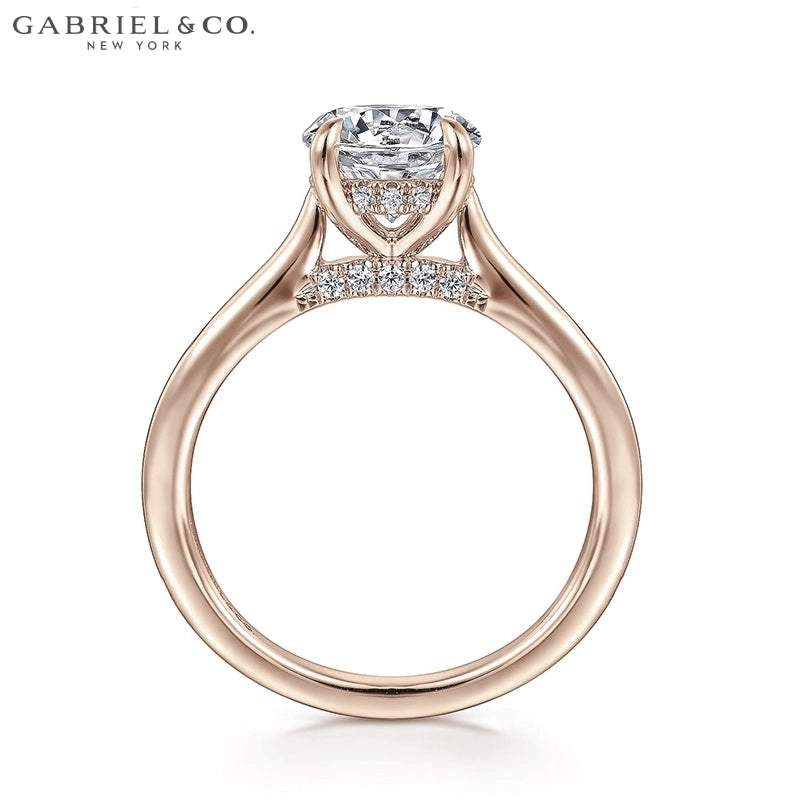 1.25ctr-2.50ctr Round Cut Lab Grown Diamond Ring Tailor Made